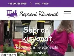 Sites similar to sopronikisvonat.hu