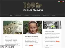 Sites similar to sopronimuzeum.hu
