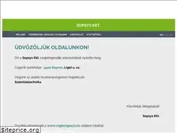 Sites similar to sopsyskkt-c.cegbongeszo.hu