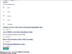 Sites similar to sorashi.github.io