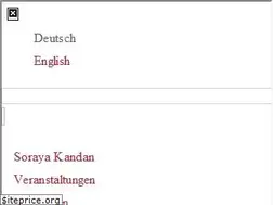 Sites similar to soraya-kandan.com