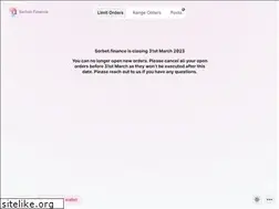 Sites similar to sorbet.finance