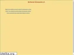 Sites similar to sorbischer-schulverein.de