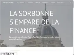 Sites similar to sorbonne-finance.com