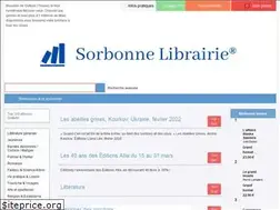 Sites similar to sorbonne-librairie.com