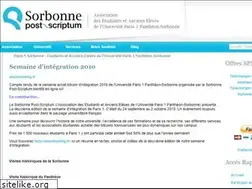 Sites similar to sorbonne-post-scriptum.com