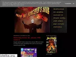 Sites similar to sorcerersskull.blogspot.com