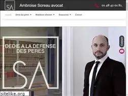 Sites similar to soreau-avocat.fr