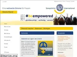 Sites similar to soroptimist.de