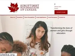 Sites similar to soroptimistfoundation.ca