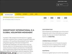 Sites similar to soroptimistinternational.org