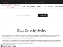 Sites similar to sororitystolestore.com