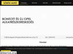 Sites similar to sorosauto.hu