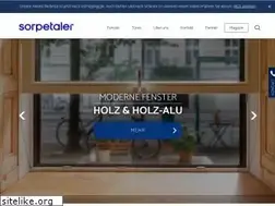 Sites similar to sorpetaler.de
