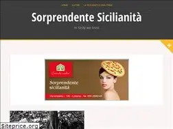 Sites similar to sorprendentesicilianita.it
