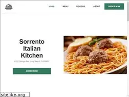 Sites similar to sorrentoitaliankitchen.com