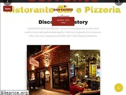 Sites similar to sorrentoristoranteandpizzeria.com