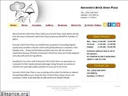 Sites similar to sorrentosbrickovenpizzact.com