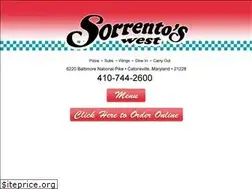 Sites similar to sorrentoswest.com