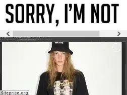 Sites similar to sorryiamnot.com