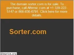 Sites similar to sorter.com