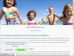 Sites similar to sortie-famille-paris.com