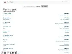 Sites similar to sortieresto.com
