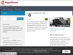 Sites similar to sortir1919.hypotheses.org