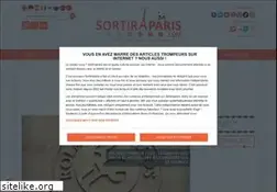 Sites similar to sortiraparis.com