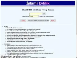 Sites similar to sorucevap.islamievlilik.com