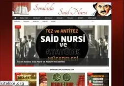 Sites similar to sorularlasaidnursi.com