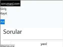 Sites similar to sorumani.com
