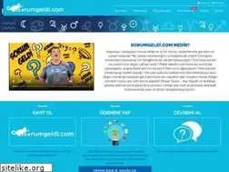 Sites similar to sorumgeldi.com