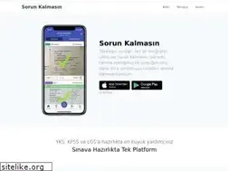 Sites similar to sorunkalmasin.com