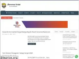 Sites similar to sorunsuzscript.com