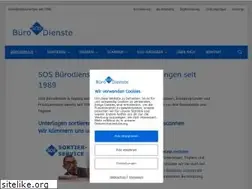 Sites similar to sos-buerodienste.de