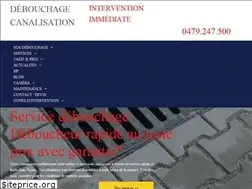 Sites similar to sos-debouchage.be