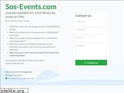 Sites similar to sos-events.com