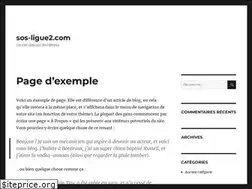 Sites similar to sos-ligue2.com