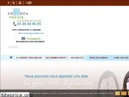 Sites similar to sos-suicide-phenix.org