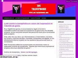Sites similar to sos-transphobie.org