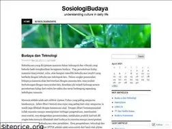 Sites similar to sosiologibudaya.wordpress.com
