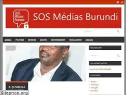 Sites similar to sosmediasburundi.org