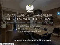 Sites similar to sosnowiecnotariusz.pl