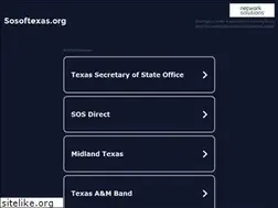 Sites similar to sosoftexas.org