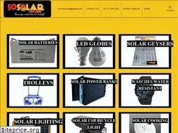 Sites similar to sosolar.co.za