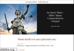 Sites similar to sosorrymom.com
