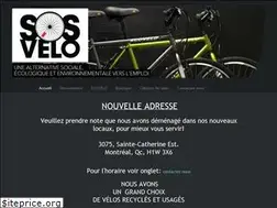 Sites similar to sosvelo.ca