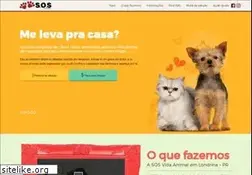 Sites similar to sosvidaanimal.org.br