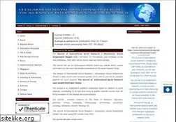 Sites similar to sosyalarastirmalar.com